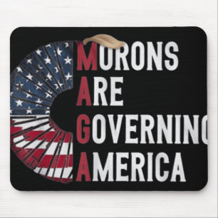 Moronen regieren Amerika - lustig politisch Mousepad