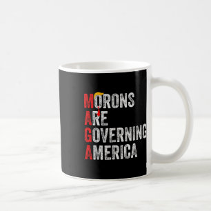 Moronen regieren Amerika lustig Trump 2024 Kaffeetasse