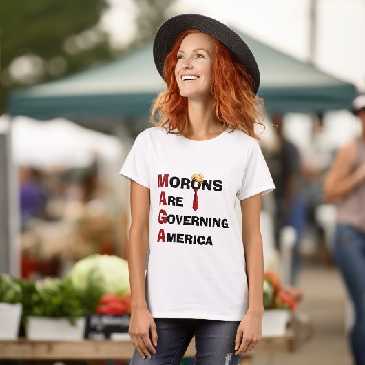 Moronen regieren Amerika politisch T-Shirt