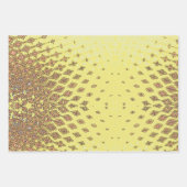 Morph 1 abstrakt asymmetrisch geschenkpapier set (Vorderseite 2)