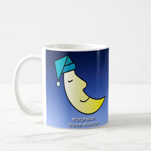 Morpheuz Schlaf-Monitor-Tasse Kaffeetasse (Links)