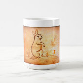 Morphin Tasse : Kaninchen in der Wüste für Tierfre (Zentrum)