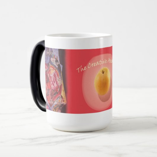 Morphing Heart Collage Tasse (Vorderseite Links)