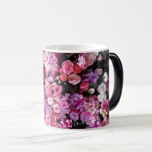Morphing Liebe Rose Tasse (VorderseiteRechts)
