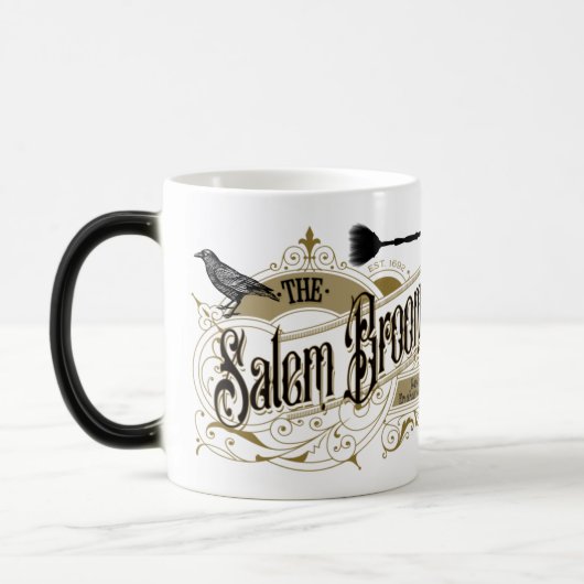 Morphing Personalisiert Salem Broom Co Tasse (Links)