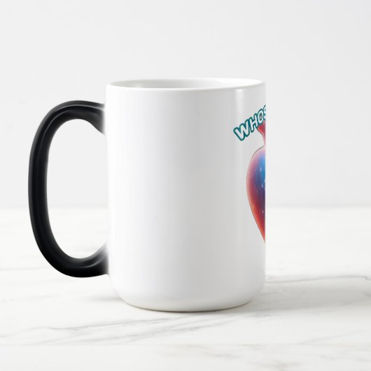 Morphing Tasse, 15 oz Verwandlungstasse (Links)