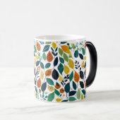 Morphing Tasse - Blätter und Nature Patterns 11 oz (VorderseiteRechts)