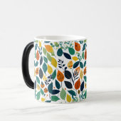 Morphing Tasse - Blätter und Nature Patterns 11 oz (Vorderseite Links)