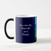 Morphing Tasse Blue Hydrangeas Blume Kaffee Tasse (Links)