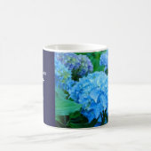 Morphing Tasse Blue Hydrangeas Blume Kaffee Tasse (Mittel)