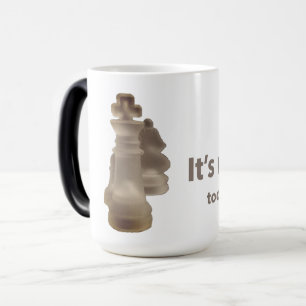 Morphing Tasse Expression "Es ist nie zu spät"
