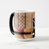 Morphing-Tasse mit abstraktem Design zu enthüllen Verwandlungstasse (Vorderseite Links)