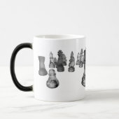 Morphing-Tasse-Schachbild Verwandlungstasse (Links)