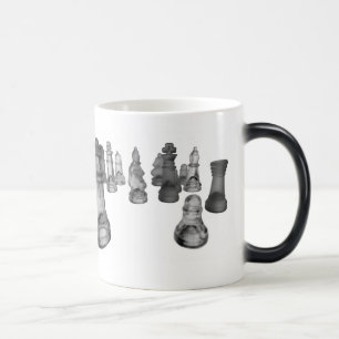Morphing-Tasse-Schachbild Verwandlungstasse