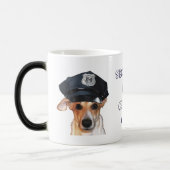 Morphing-Tasse - Sicherheit durch K-9-Polizist Verwandlungstasse (Links)