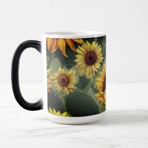 Morphing Tasse - Sonnenblume Abstrakt #699