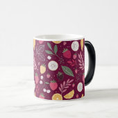 Morphing Tasse – Verstecktes Fruchtmuster von JoyC (VorderseiteRechts)