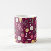 Morphing Tasse – Verstecktes Fruchtmuster von JoyC (Mittel)