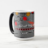 Morphing von Tasse mit abstrakten Designs (Vorderseite Links)