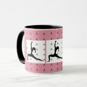 Morphing Yoga Tasse (Vorderseite Links)