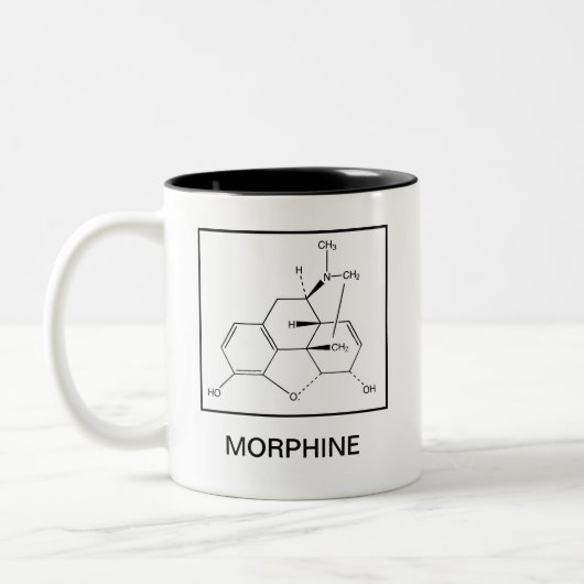 MORPHIUM-TASSE 2 ZWEIFARBIGE TASSE (Links)