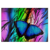 Morpho auf Rainbow Schneidebrett (Vorderseite)