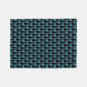 Morpho Blue Butterfly Blanket Fleecedecke (Vorderseite (Horizontal))