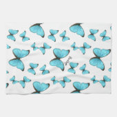 Morpho butterflies cartoon illustration   geschirrtuch (Horizontal)