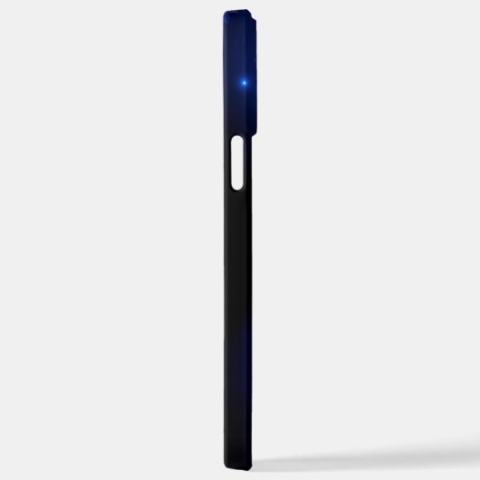 Morpho Butterfly im dunklen Hintergrund iPhone Hülle (Rechte Seite)