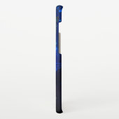 Morpho Butterfly im dunklen Hintergrund Samsung Galaxy Hülle (Linke Seite)