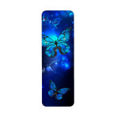 Morpho Butterfly in the Dark Background (Vorne)