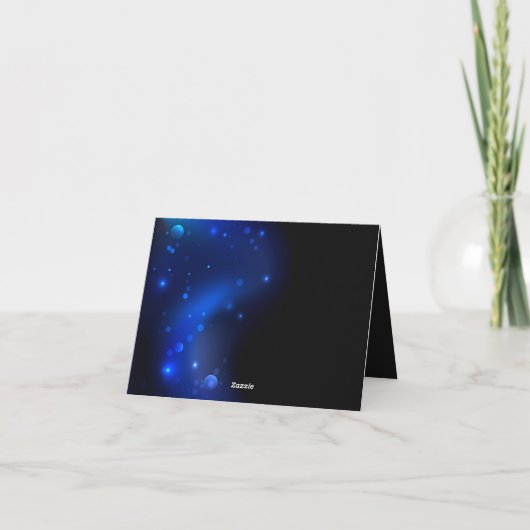 Morpho Butterfly in the Dark Background (Rückseite)