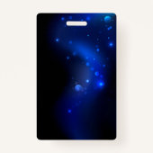 Morpho Butterfly in the Dark Background Ausweis (Rückseite)