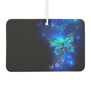 Morpho Butterfly in the Dark Background Autolufterfrischer