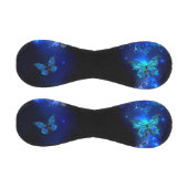 Morpho Butterfly in the Dark Background Baseball (Paneele)