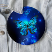 Morpho Butterfly in the Dark Background Button (Beispiel)