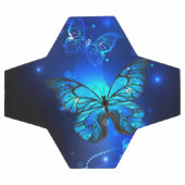 Morpho Butterfly in the Dark Background Fußball (Flach)
