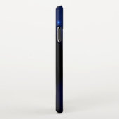 Morpho Butterfly in the Dark Background iPhone Hülle (Rechte Seite)