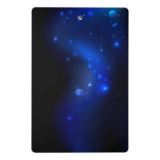 Morpho Butterfly in the Dark Background Mini Klemmbrett (Rückseite)