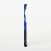 Morpho Butterfly in the Dark Background Samsung Galaxy Hülle (Linke Seite)