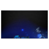 Morpho Butterfly in the Dark Background Stoff (Fat Quarter (45,7 x 55,9 cm))