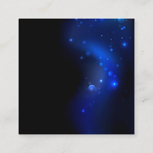 Morpho Butterfly in the Dark Background Telefonnummerkarte (Rückseite)