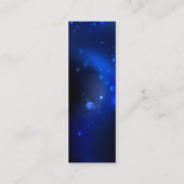 Morpho Butterfly in the Dark Background Telefonnummerkarte (Rückseite)