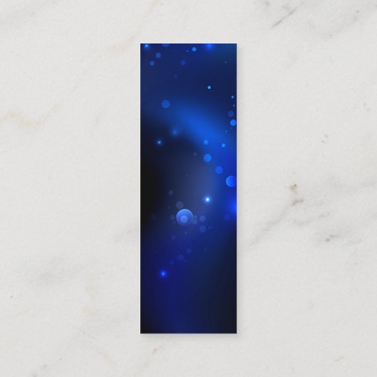 Morpho Butterfly in the Dark Background Telefonnummerkarte (Rückseite)