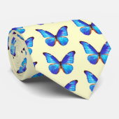 Morpho Butterfly Krawatte (Gerollt)