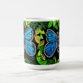 Morpho Butterfly-Tasse Kaffeetasse (Mittel)