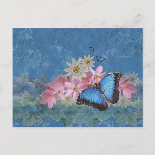 Morpho Magic Postcard Postkarte (Vorderseite)
