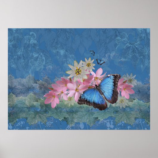 Morpho Magic Print Poster (Vorne)