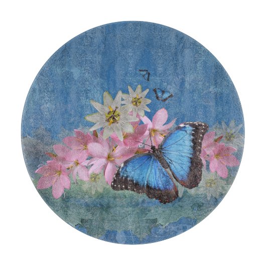Morpho Magic Round Cutting Board Schneidebrett (Vorderseite)