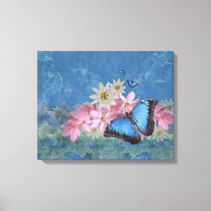 Morpho Magic Wrapped Canvas Print Leinwanddruck